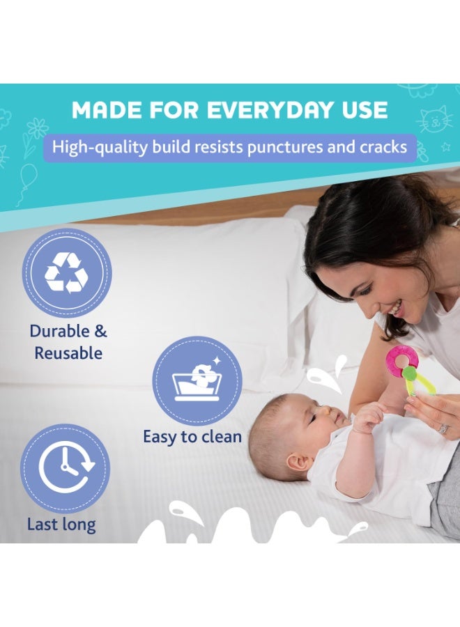 شيكو Chicco Teether Refreshing Ring Handle Pink 4M+ 1Pc - Image 4